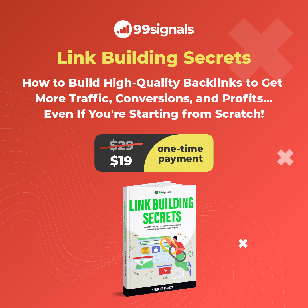 Secrets de construction de liens par Sandeep Mallya media 3