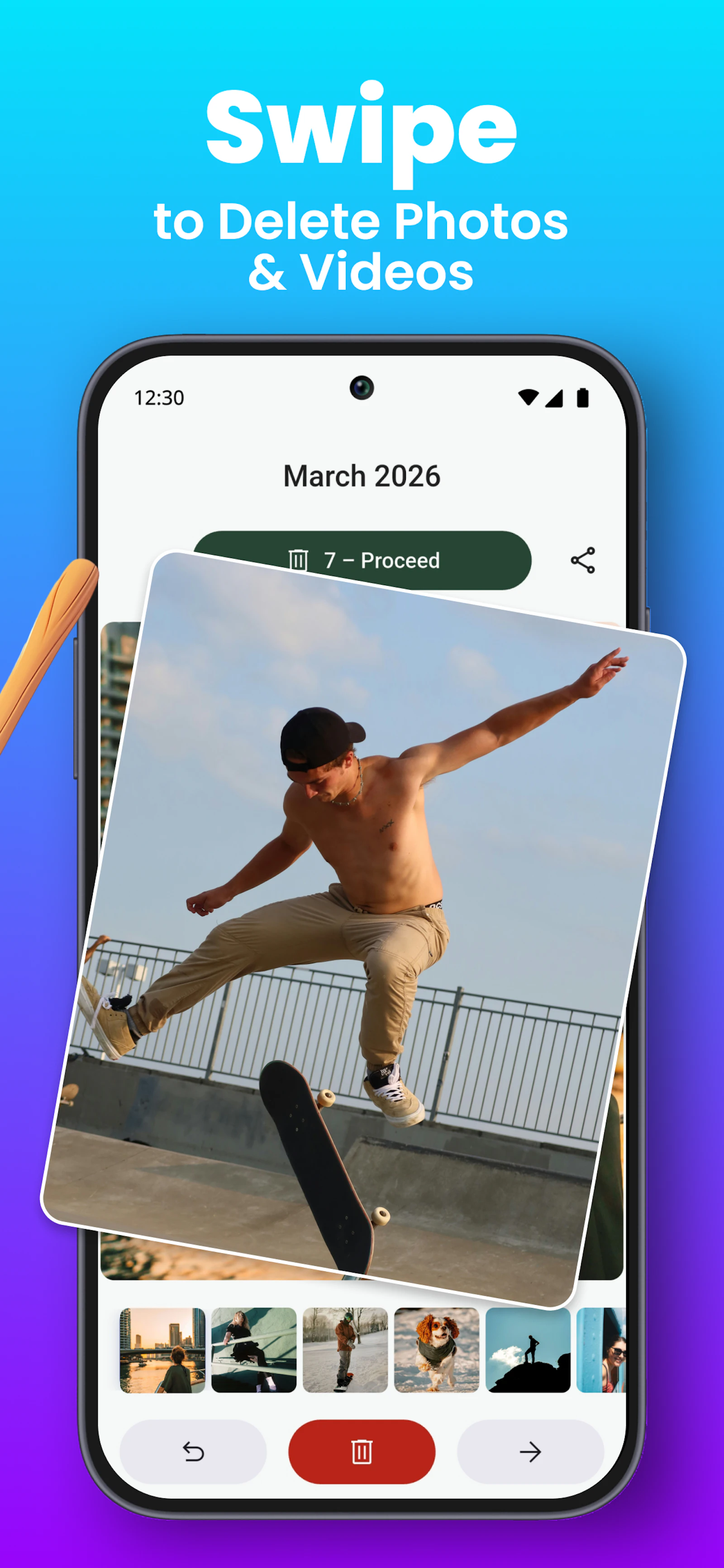 Swipey - Swipe Delete Photos screenshot 2