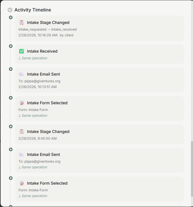 HeyIntake - Screenshot 2 showing product features and functionality