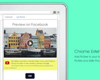 PicSee, choose your Own Preview Image of share links on social network image