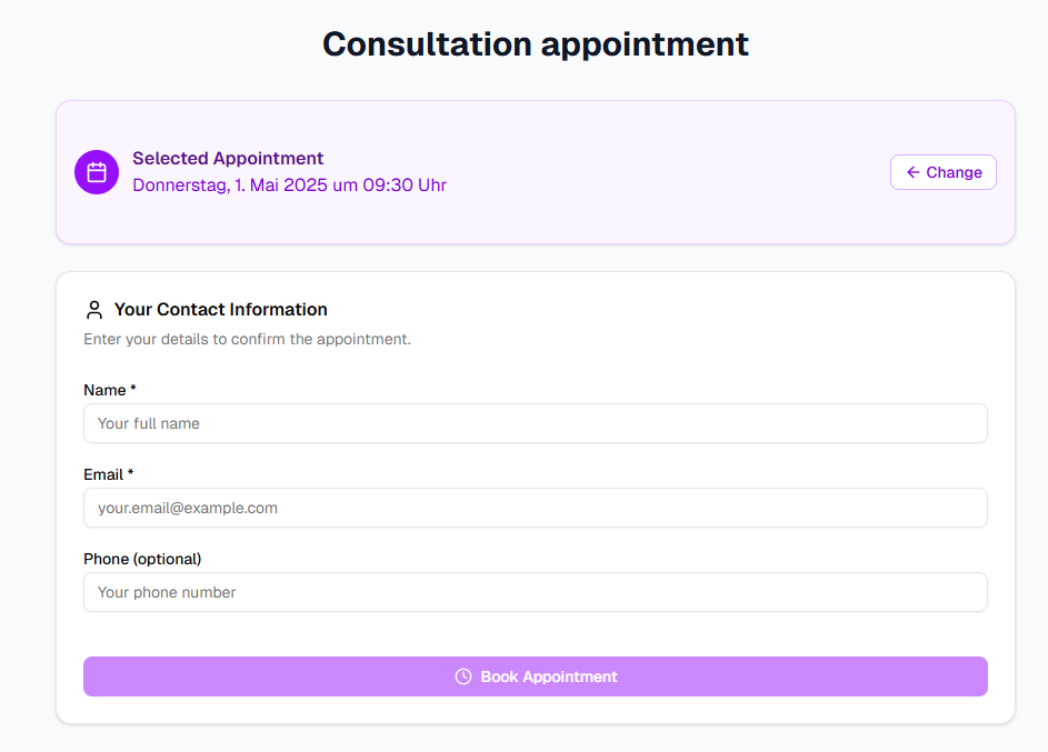 easy-meet - Schedule meetings with customers the easy way media 4