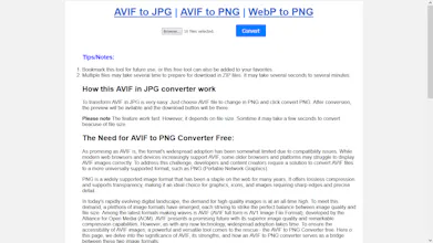 AVIF to PNG Converter gallery image