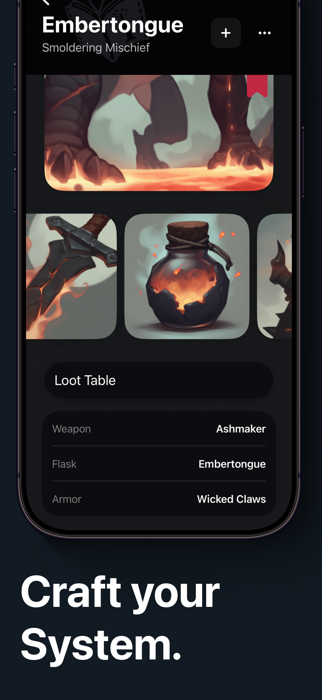 TomeWorlds - Screenshot 5 showing product features and functionality