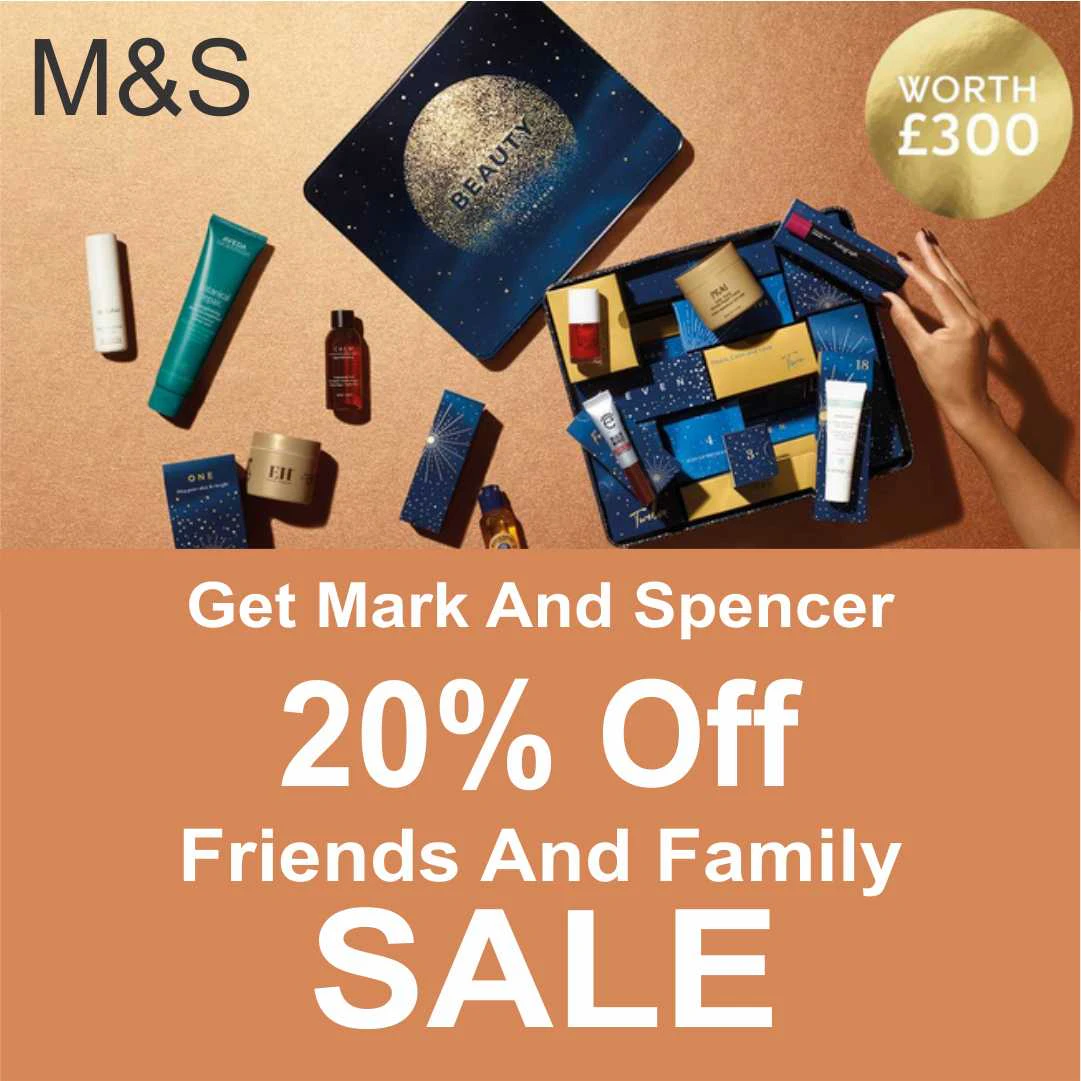 Get Mark And Spencer 20% Off 