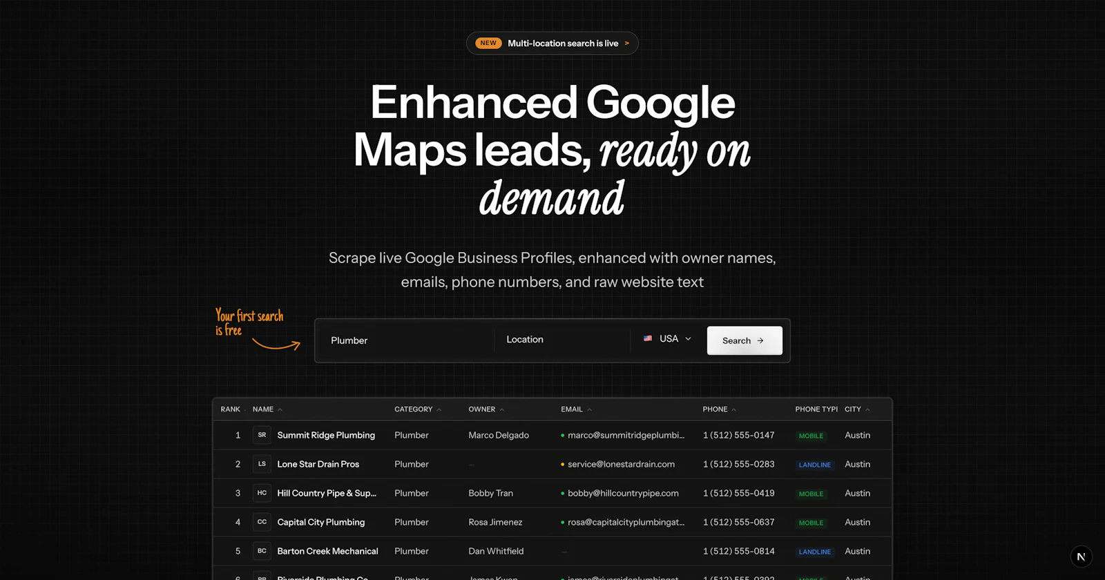 LocalProspects.ai screenshot 1