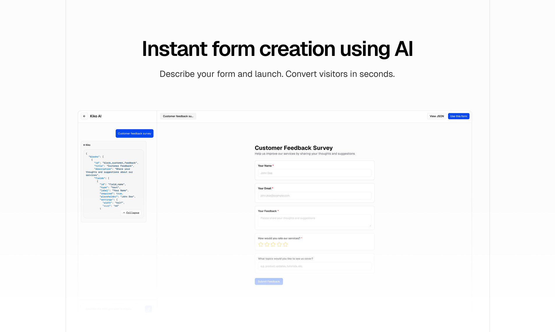 Ikiform gallery image