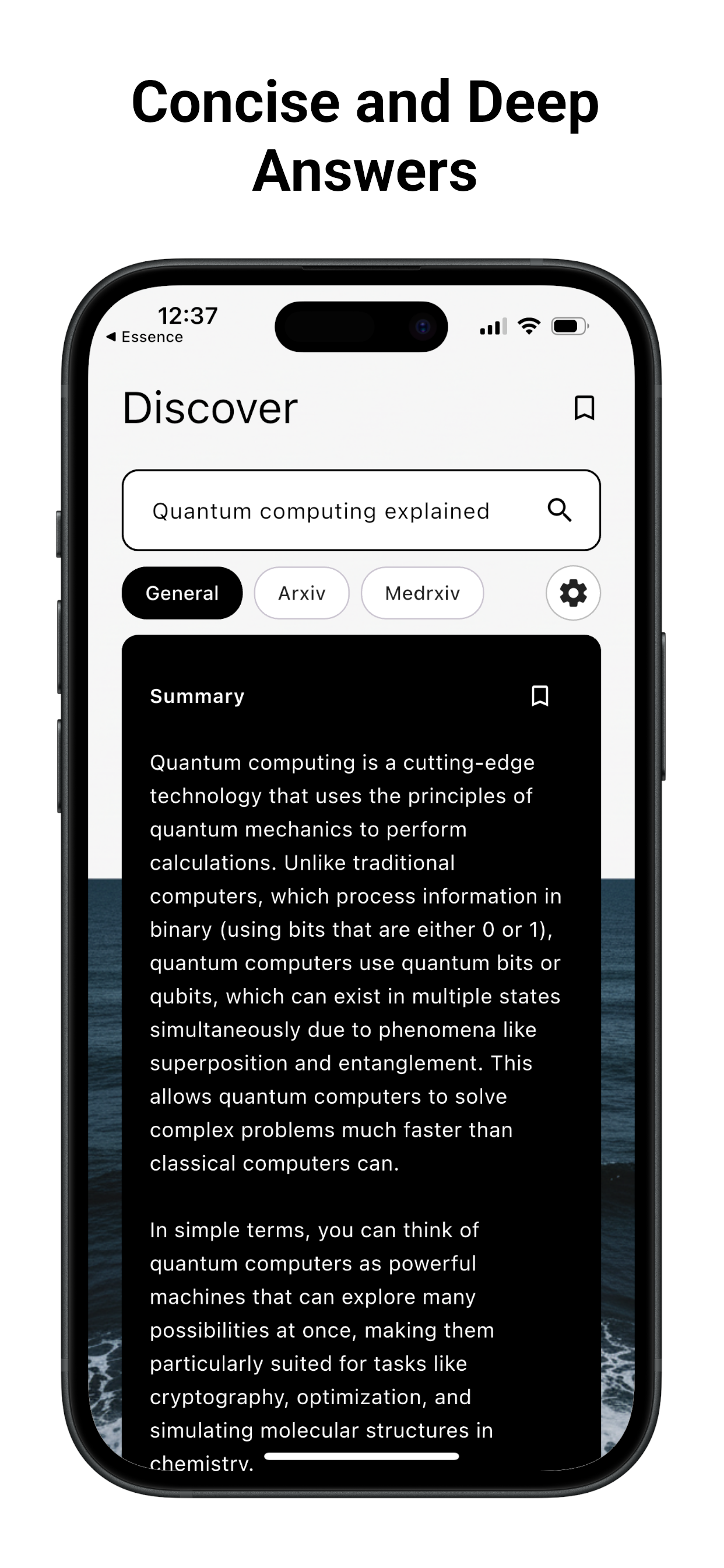 Essence: AI Search gallery image