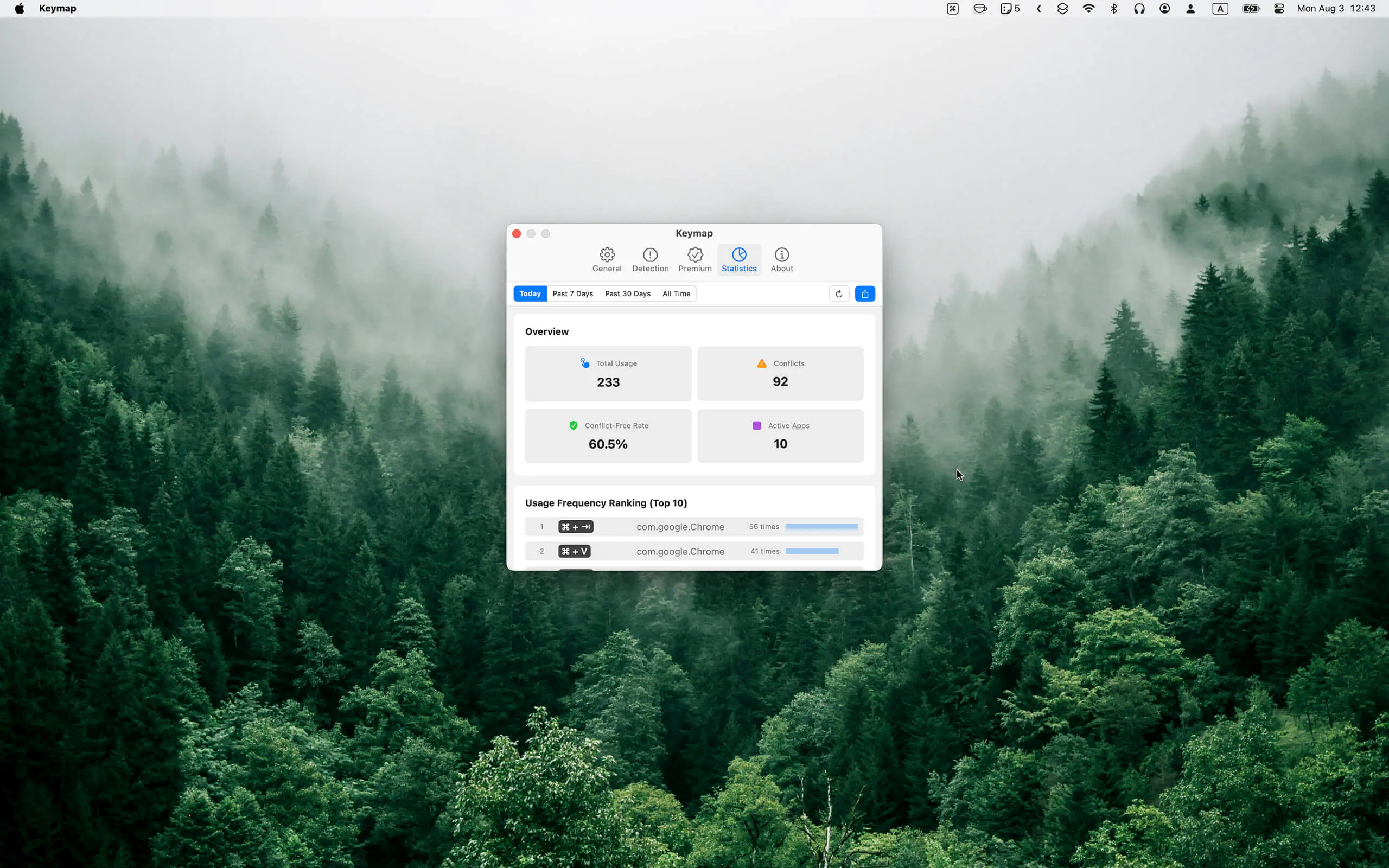 Keymap gallery image