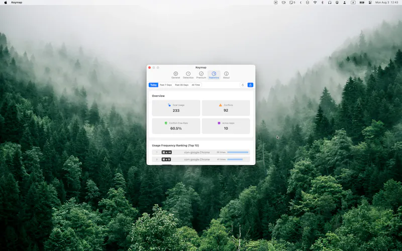 Keymap screenshot 5