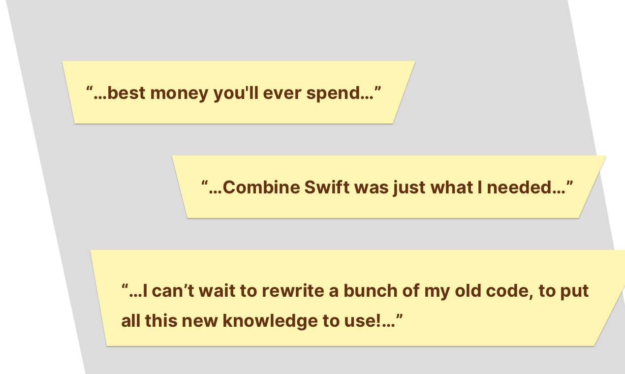  Combine Swift Course gallery image