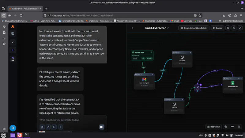 ChatVerse.io screenshot 1