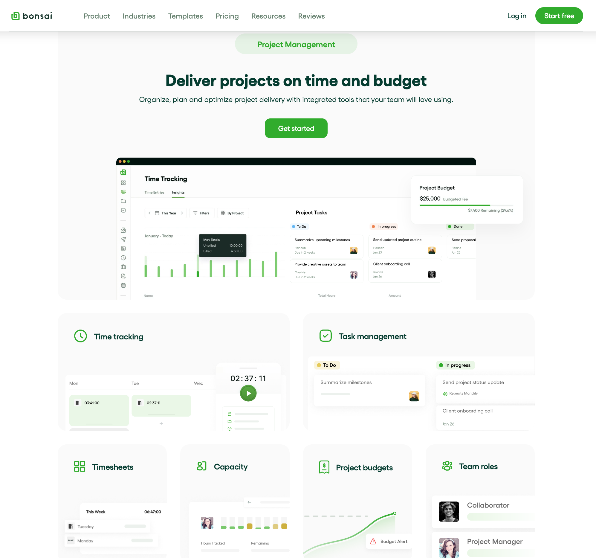 Bonsai Project Management - Keep your projects on track and on budget media 2