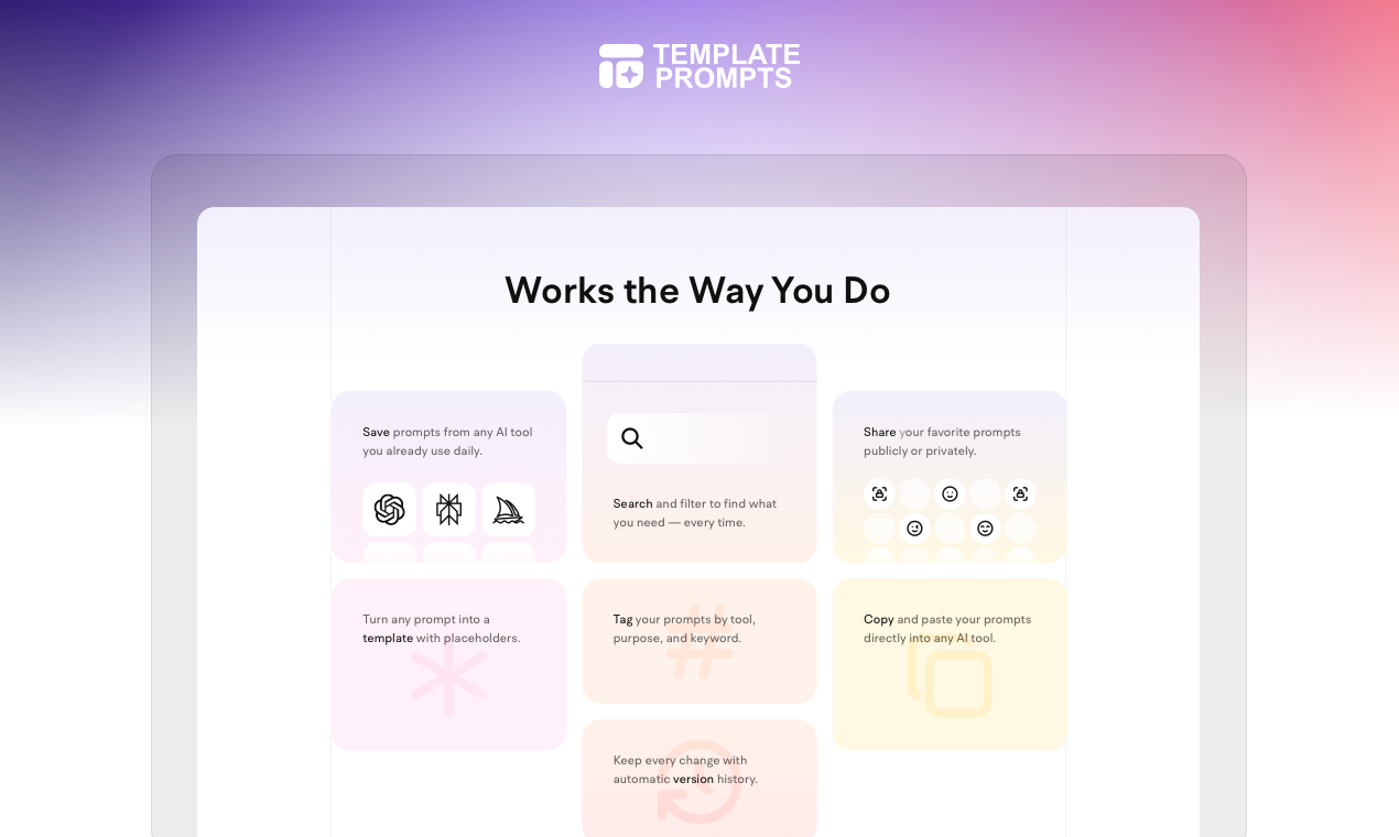 Template Prompts gallery image