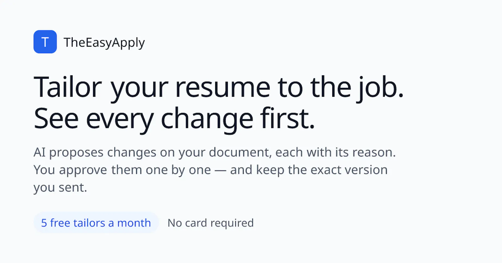 TheEasyApply screenshot 2