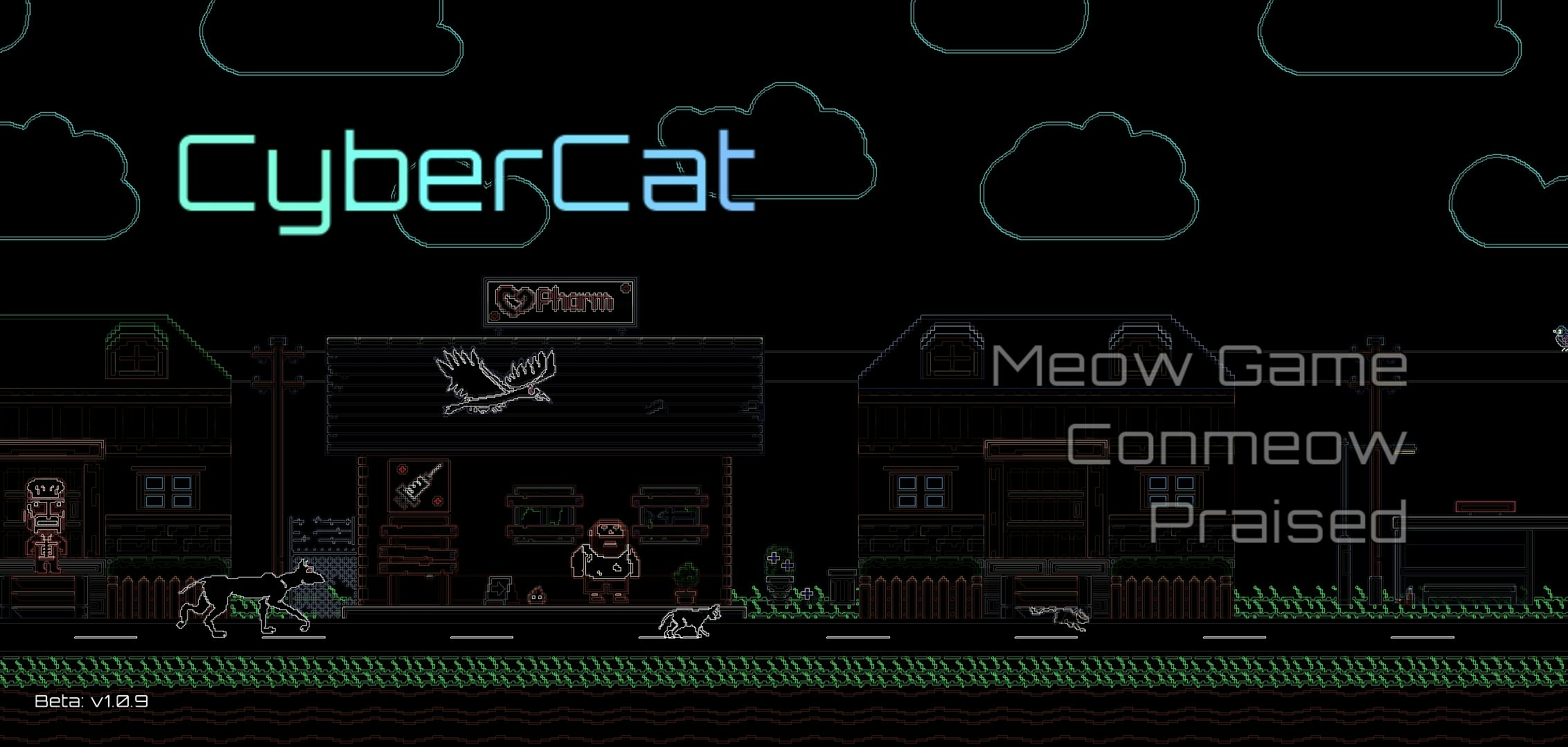 Cybercat- 댓글을 통해 만든 게임 - 모험, 액션, 2D, 모바일 게임, 커뮤니티 프로젝트 미디어 5