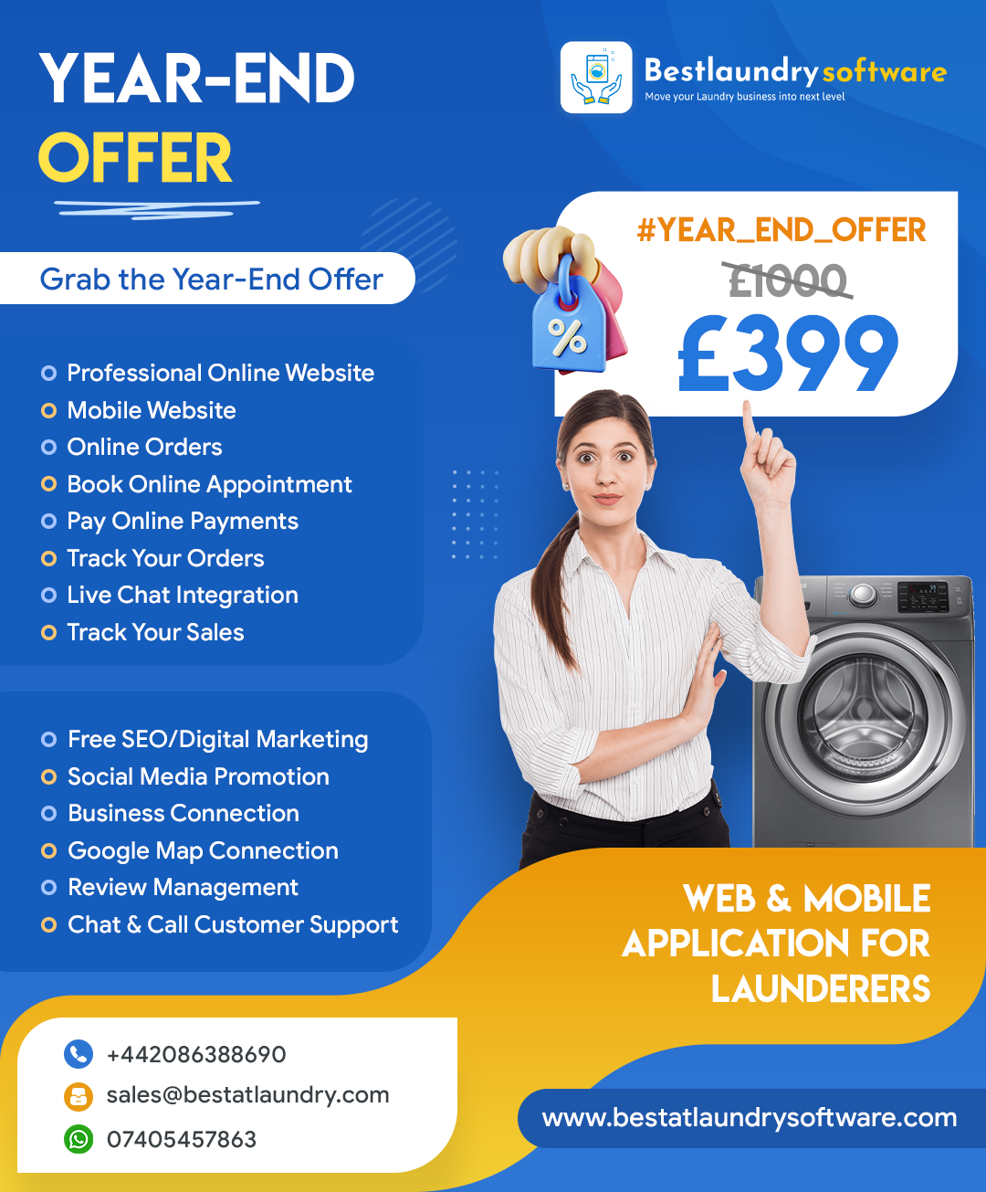BestLaundry Software - Перейти свой бизнес прачечной на следующий уровень медиа 7