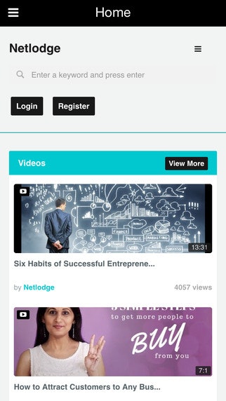 Netlodge - The IOS App