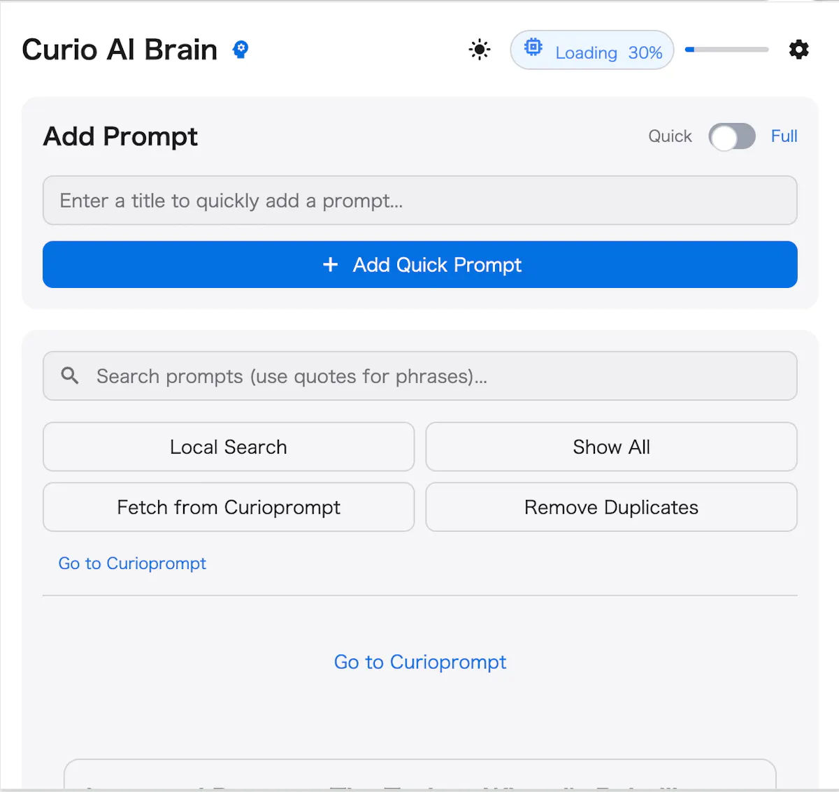 Curio AI Brain