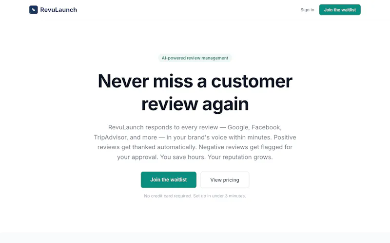 RevuLaunch screenshot 2