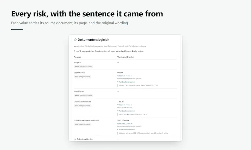 ZVG Melder screenshot 2