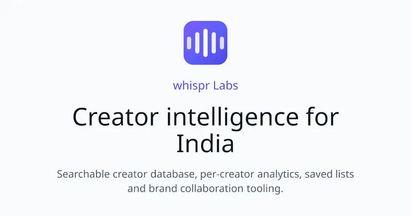 WhisprLabs screenshot 1