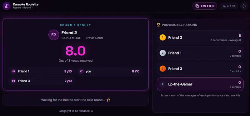 Karaoke Roulette: Sing & Compete screenshot 4