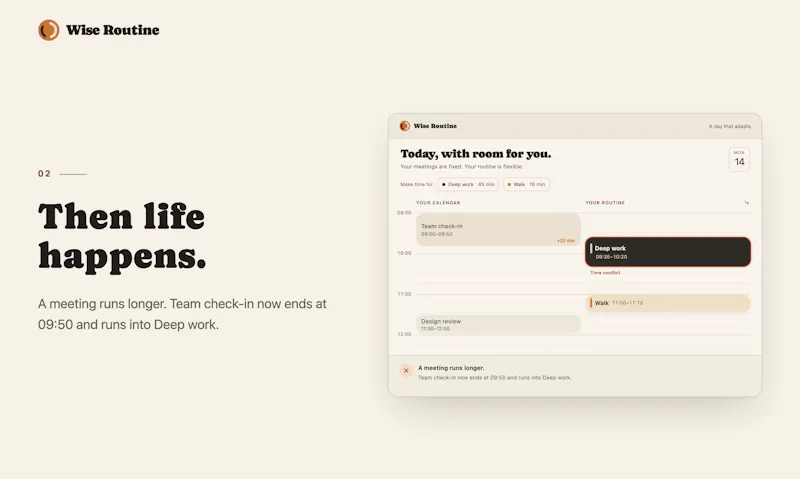 Wise Routine screenshot 3