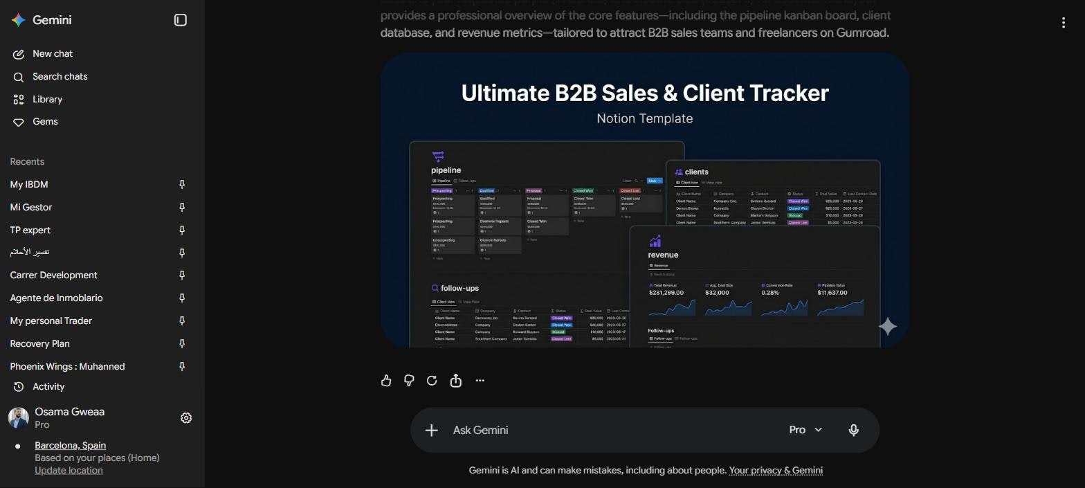 Ultimate B2B Sales & Client Tracker