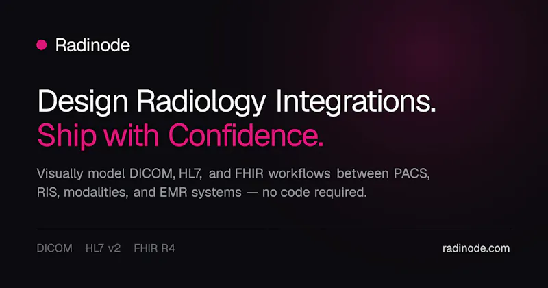 Radinode – Healthcare Integrations screenshot 1