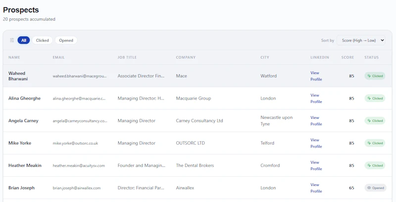 AI Leads screenshot 4