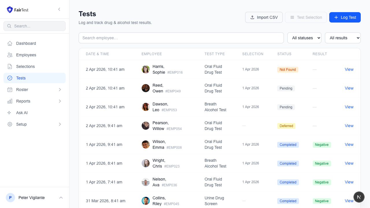 FairTest gallery image