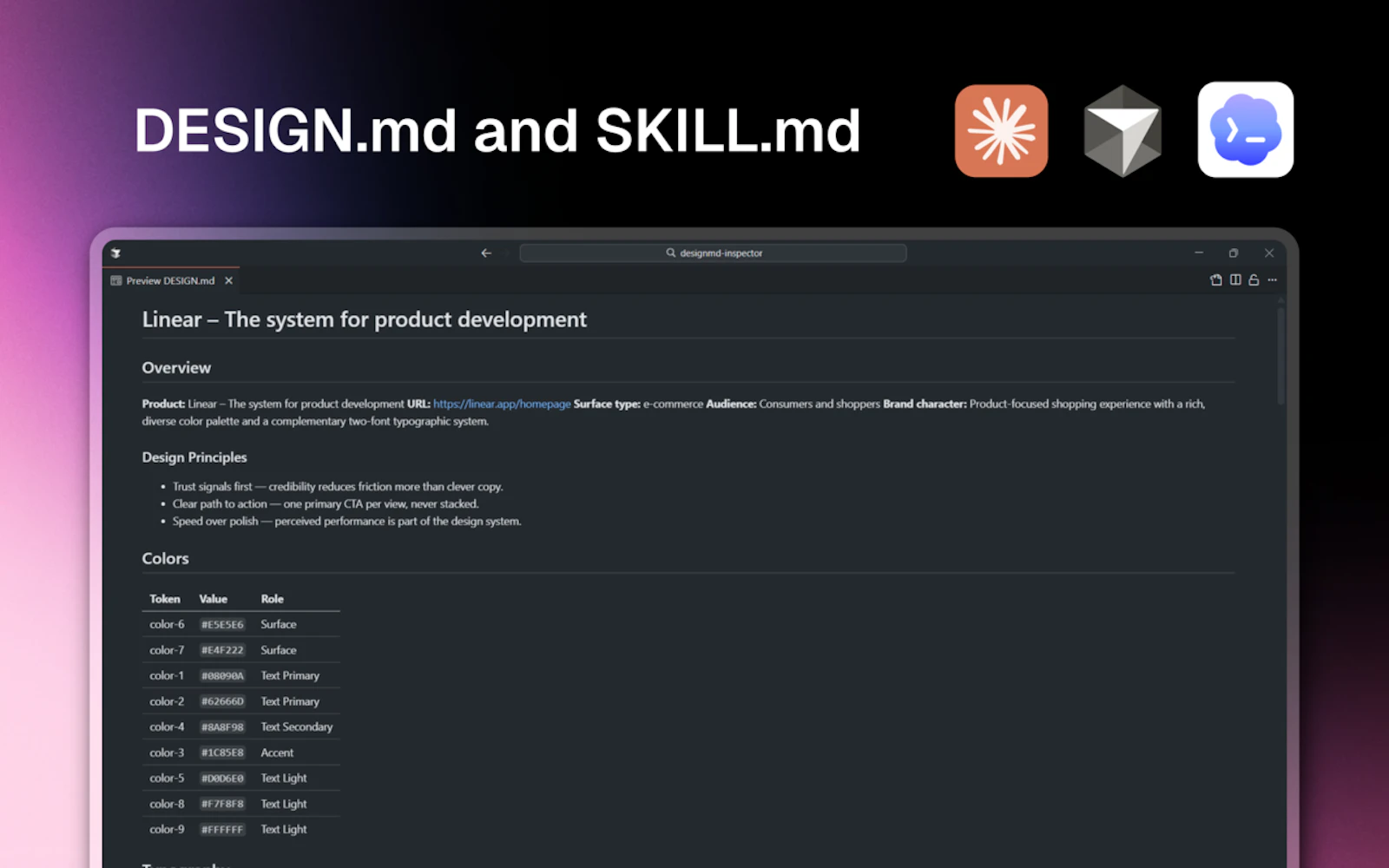 DESIGN.md Inspector screenshot 3