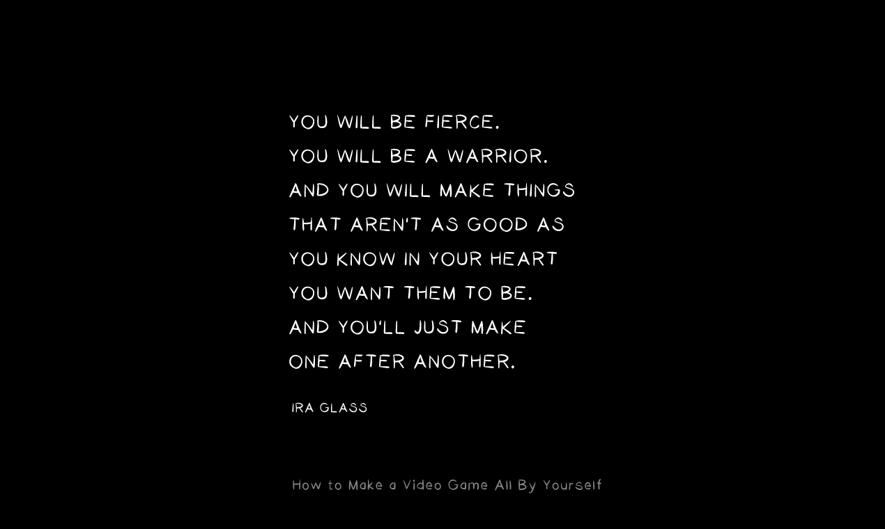 How to Make a Video Game All By Yourself gallery image