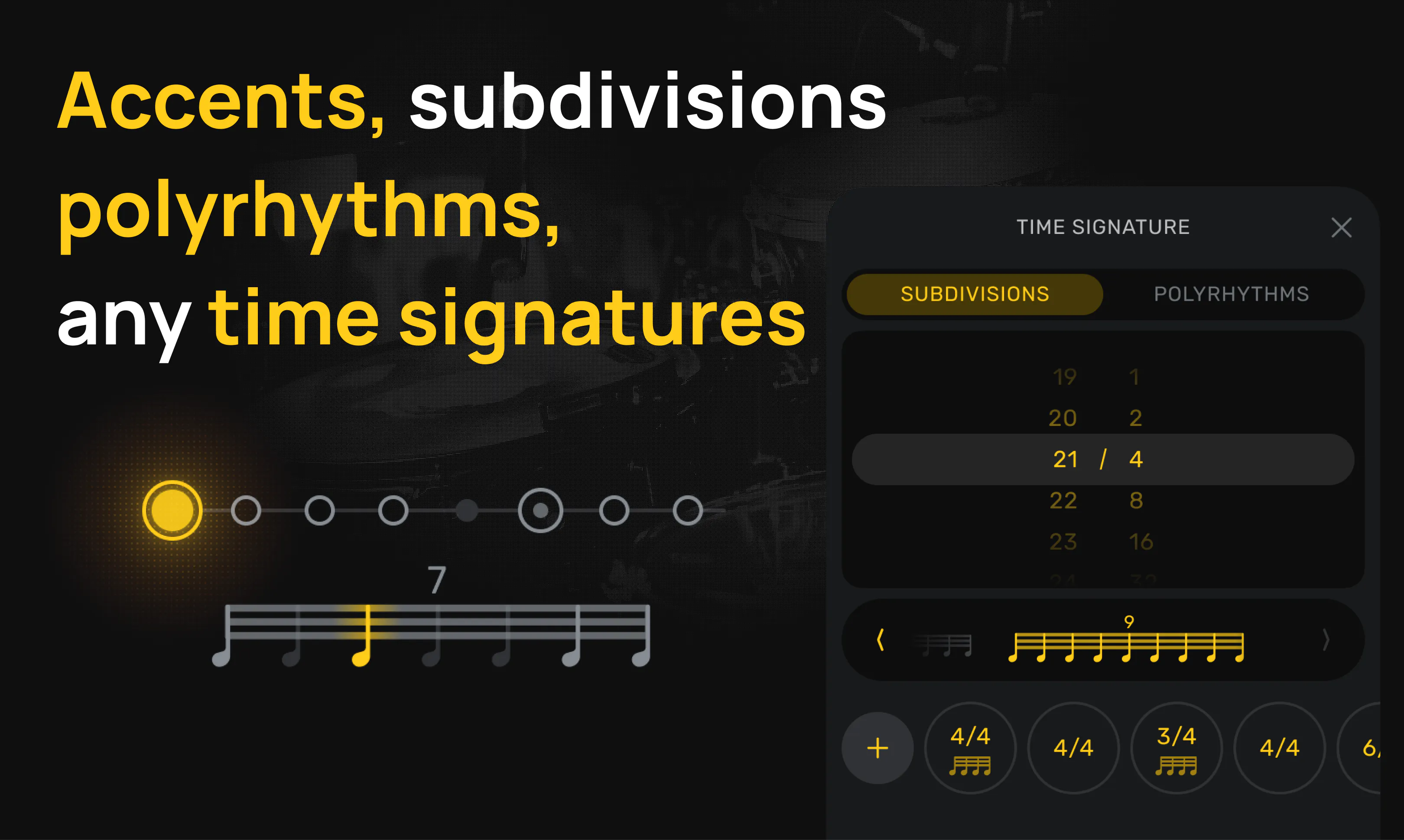 Groove Metronome Free App gallery image