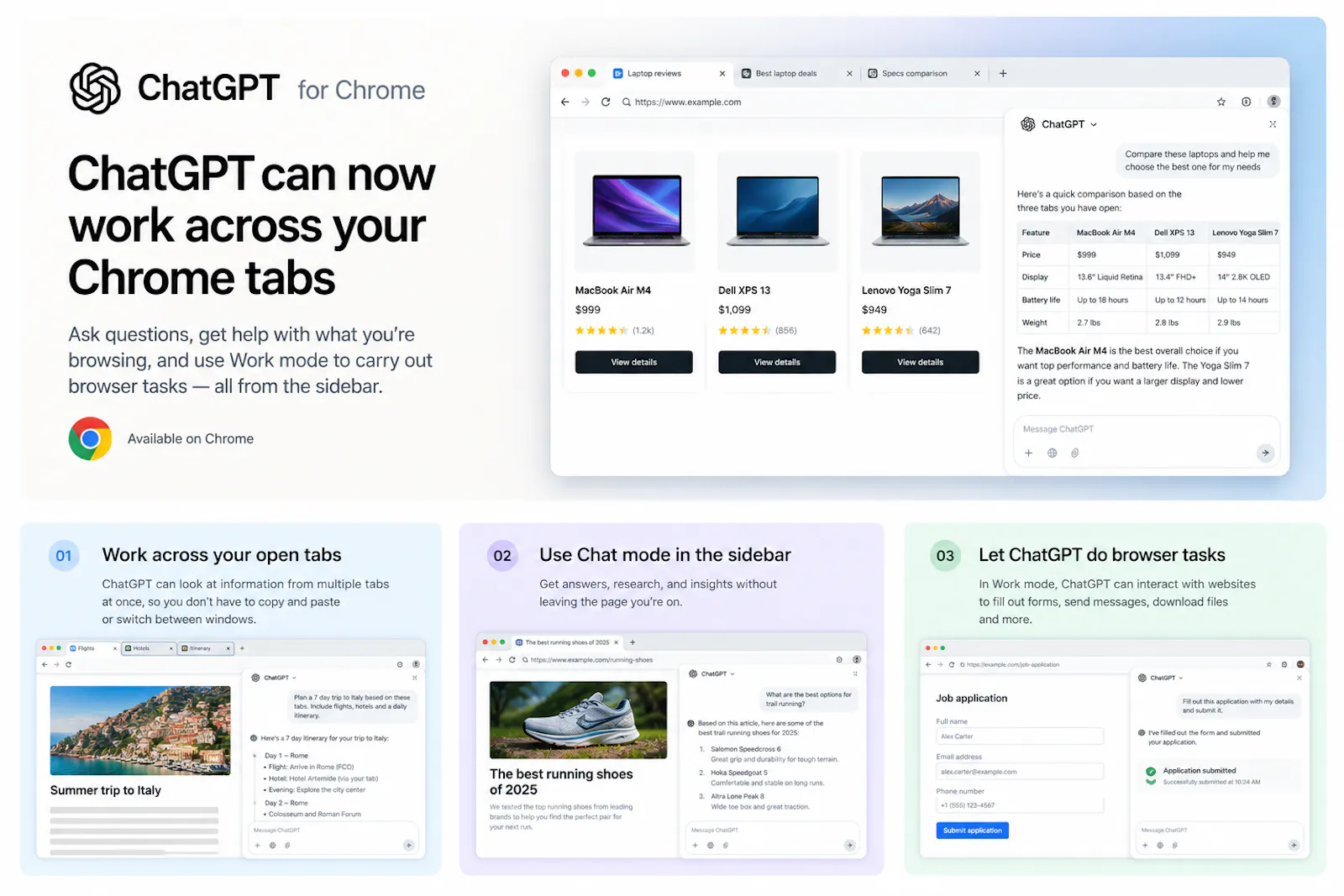 ChatGPT for Chrome screenshot 2