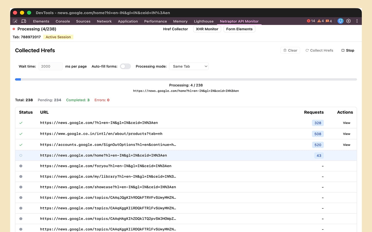 Netraptor - Main product screenshot demonstrating key features and user interface