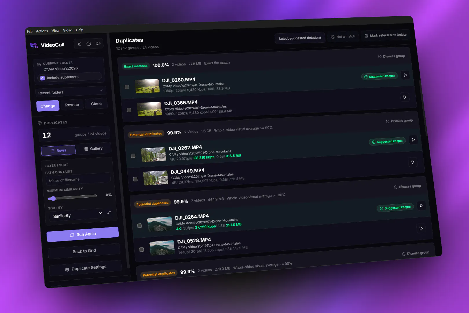 VideoCull gallery image