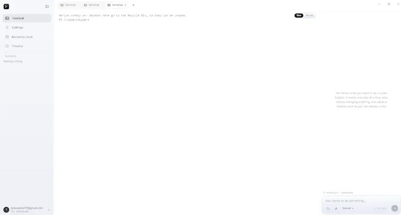 Verlox screenshot 2