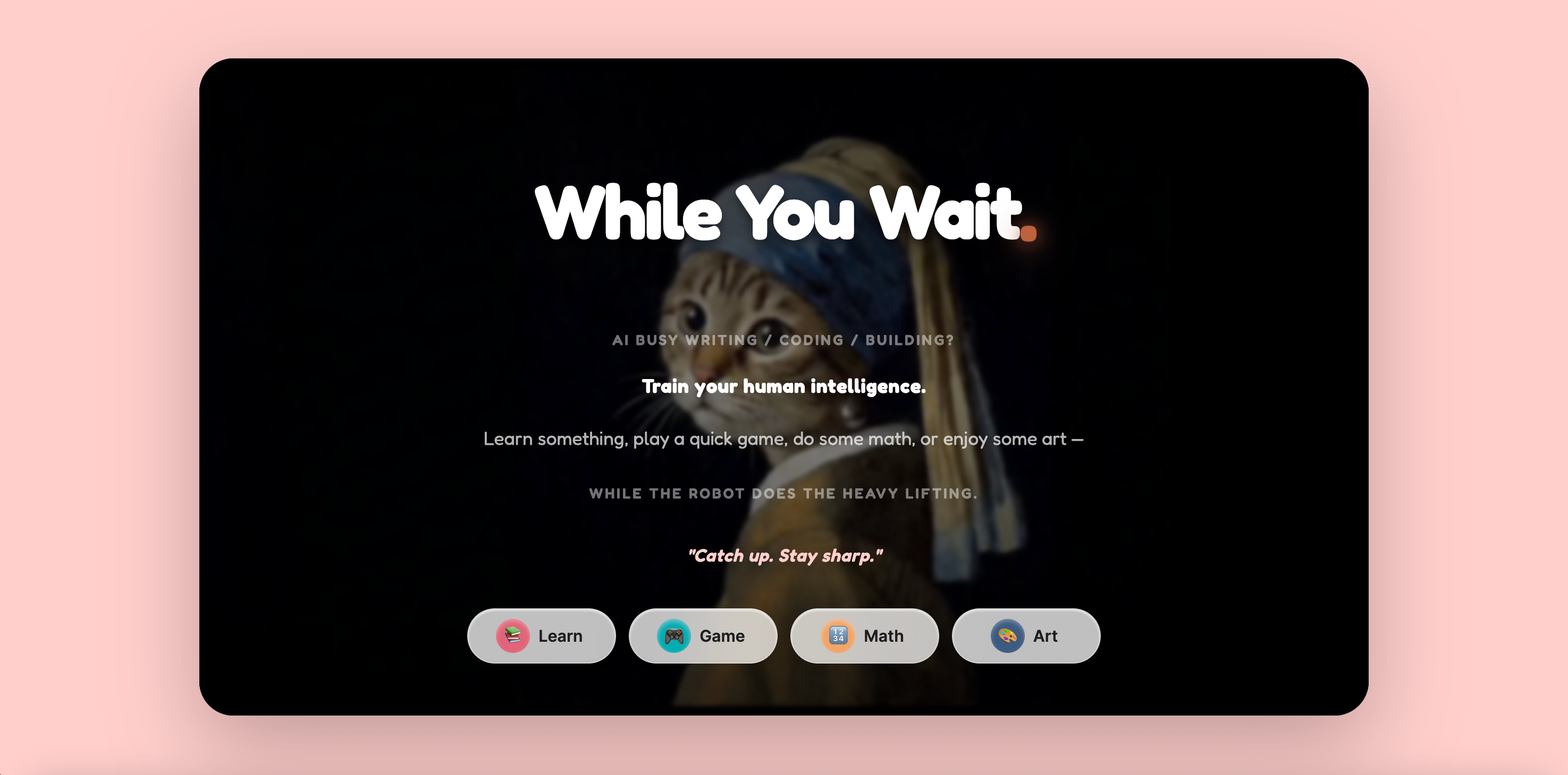 The AI Waiting Room gallery image