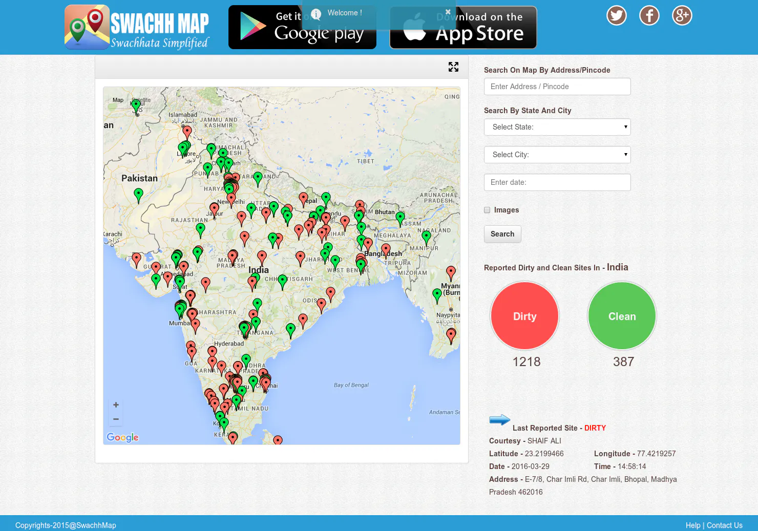 Swachh Map
