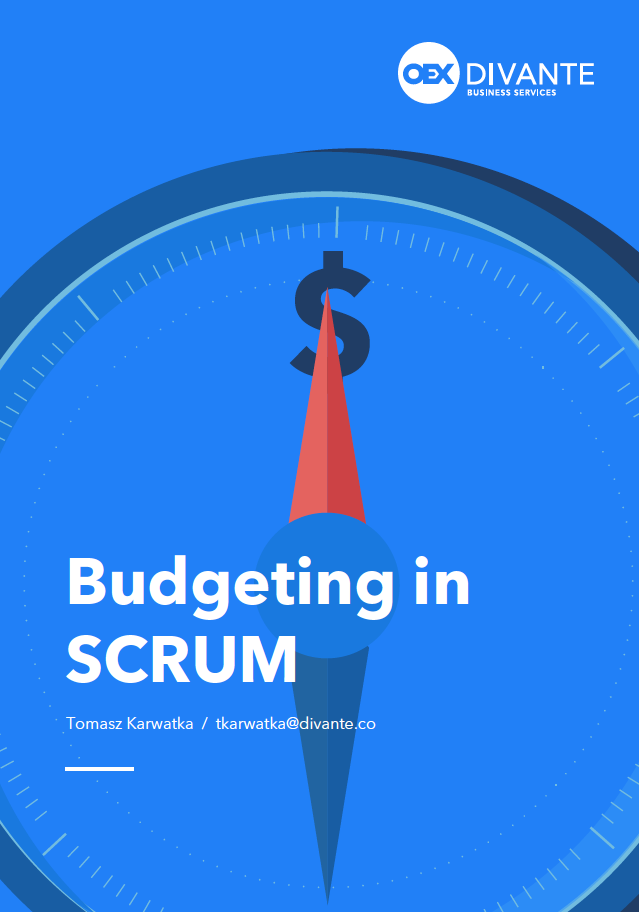 Budgeting in SCRUM Book
