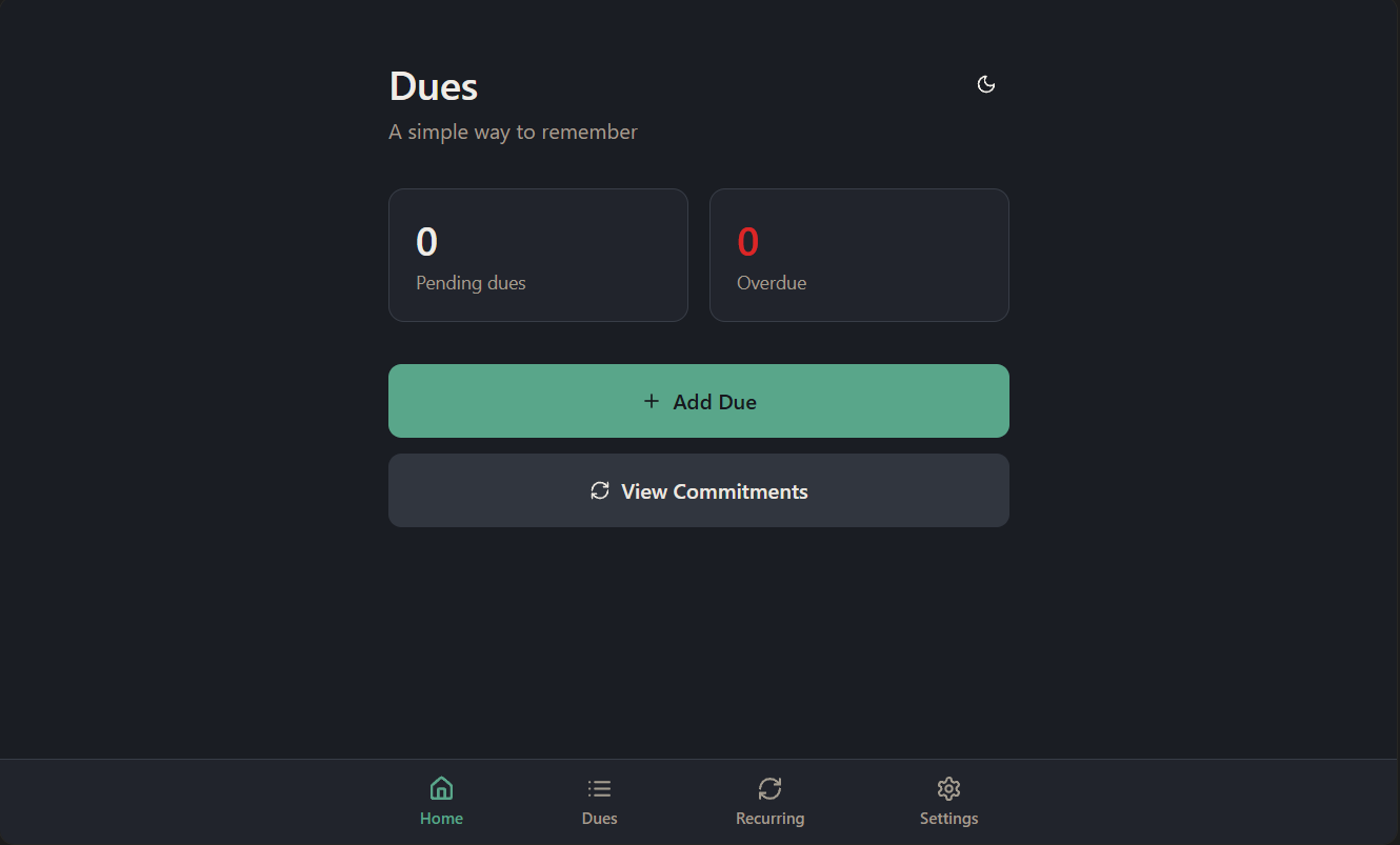 Dues - Product Hunt launch logo and brand identity