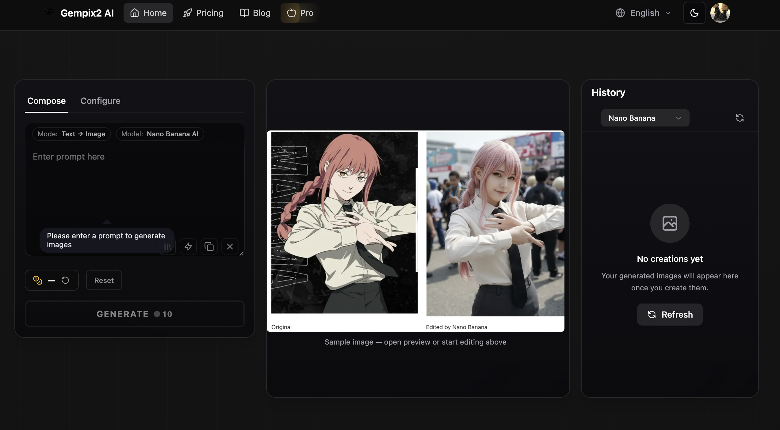 Gempix 2 AI Image Generator - Screenshot 2 preview