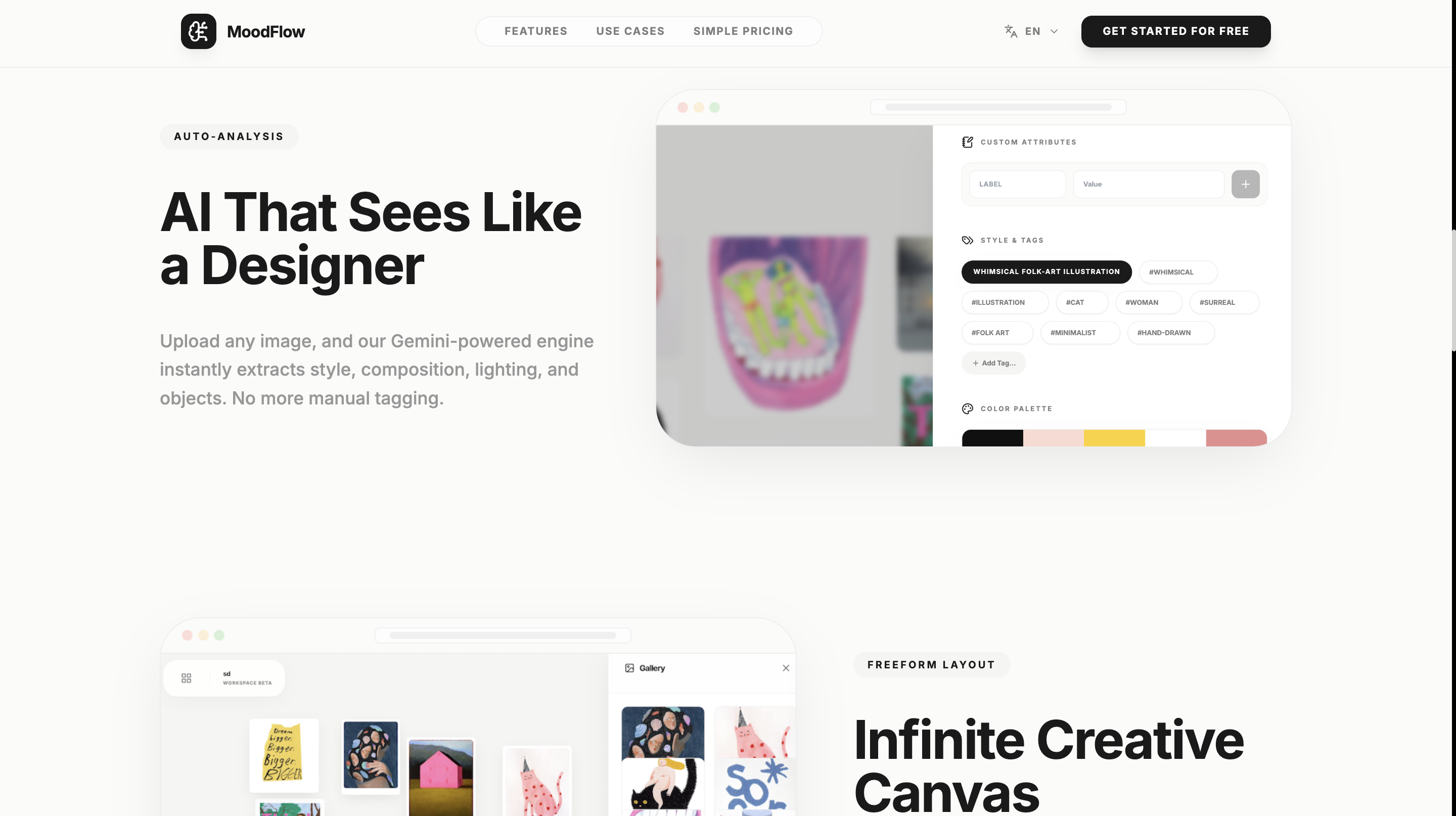 MoodFlow - AI Moodboard Tool  gallery image