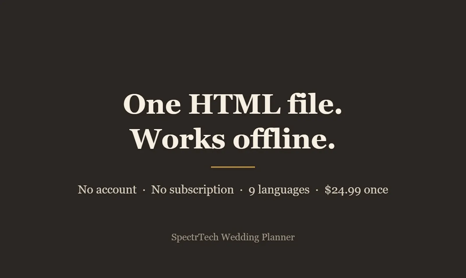 SpectrTech Wedding Planner screenshot 6