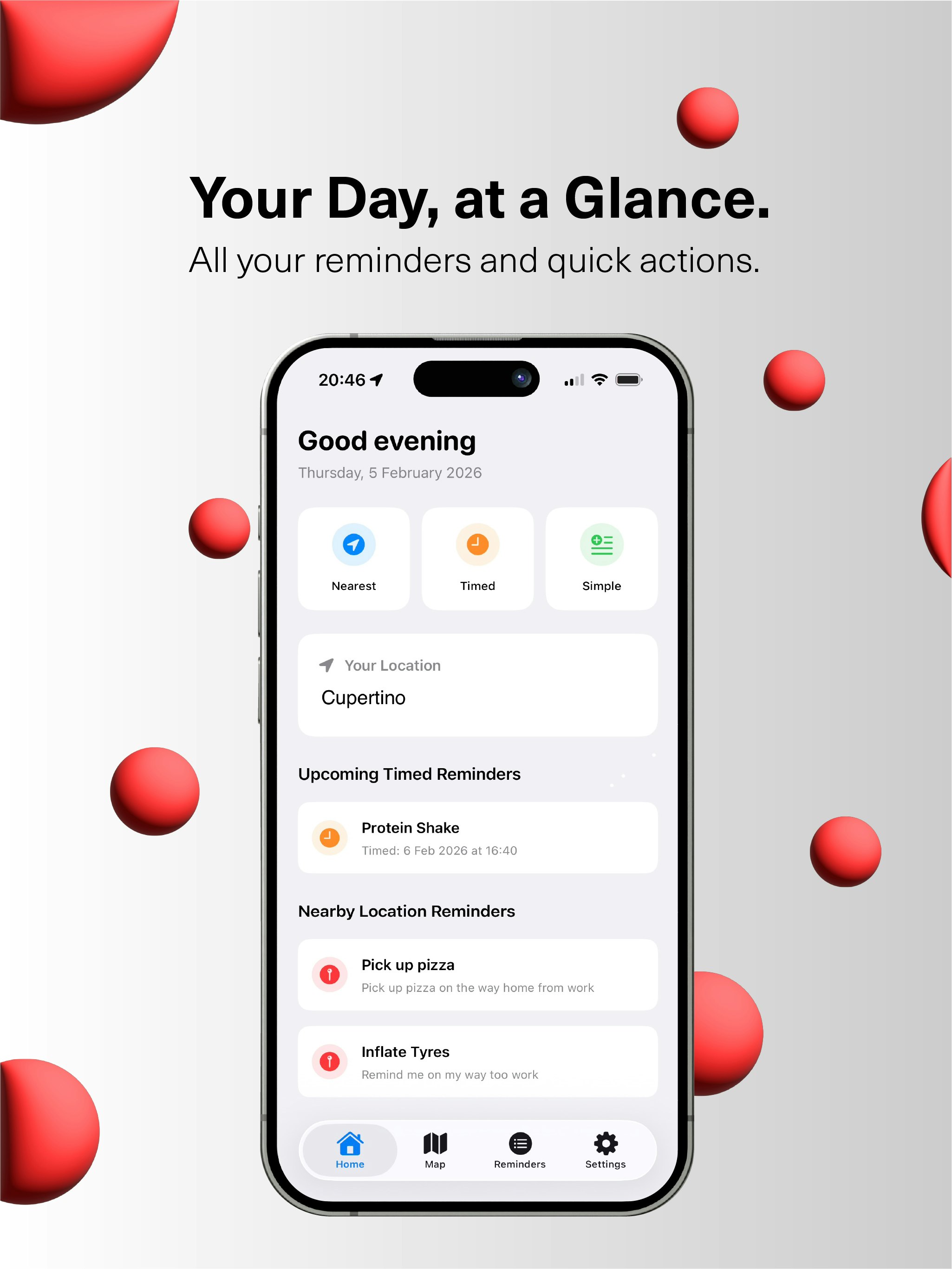 Pinly — Smart Location Reminders - Screenshot 4 showing product features and functionality