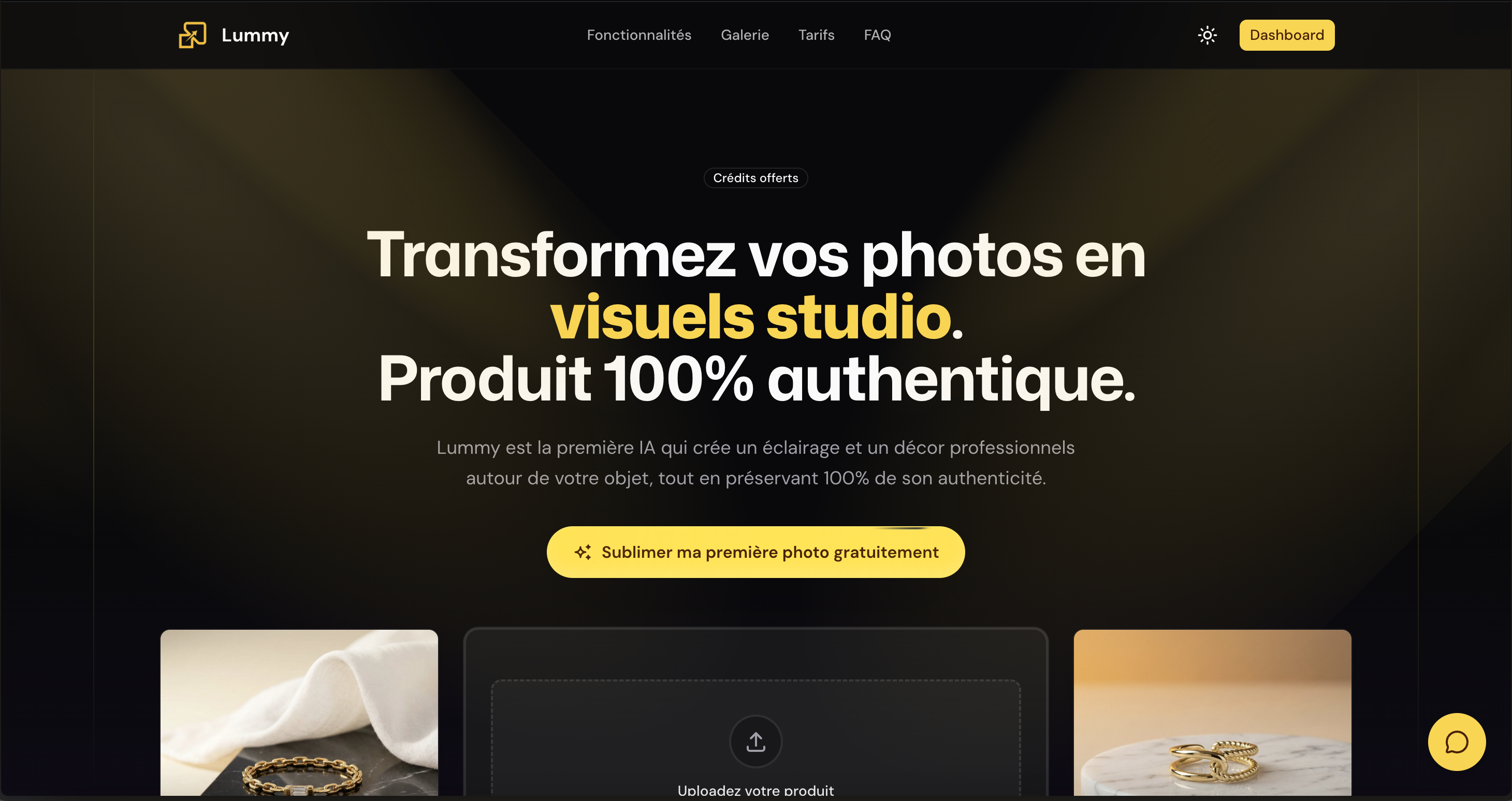 Lummy - Main product screenshot demonstrating key features and user interface