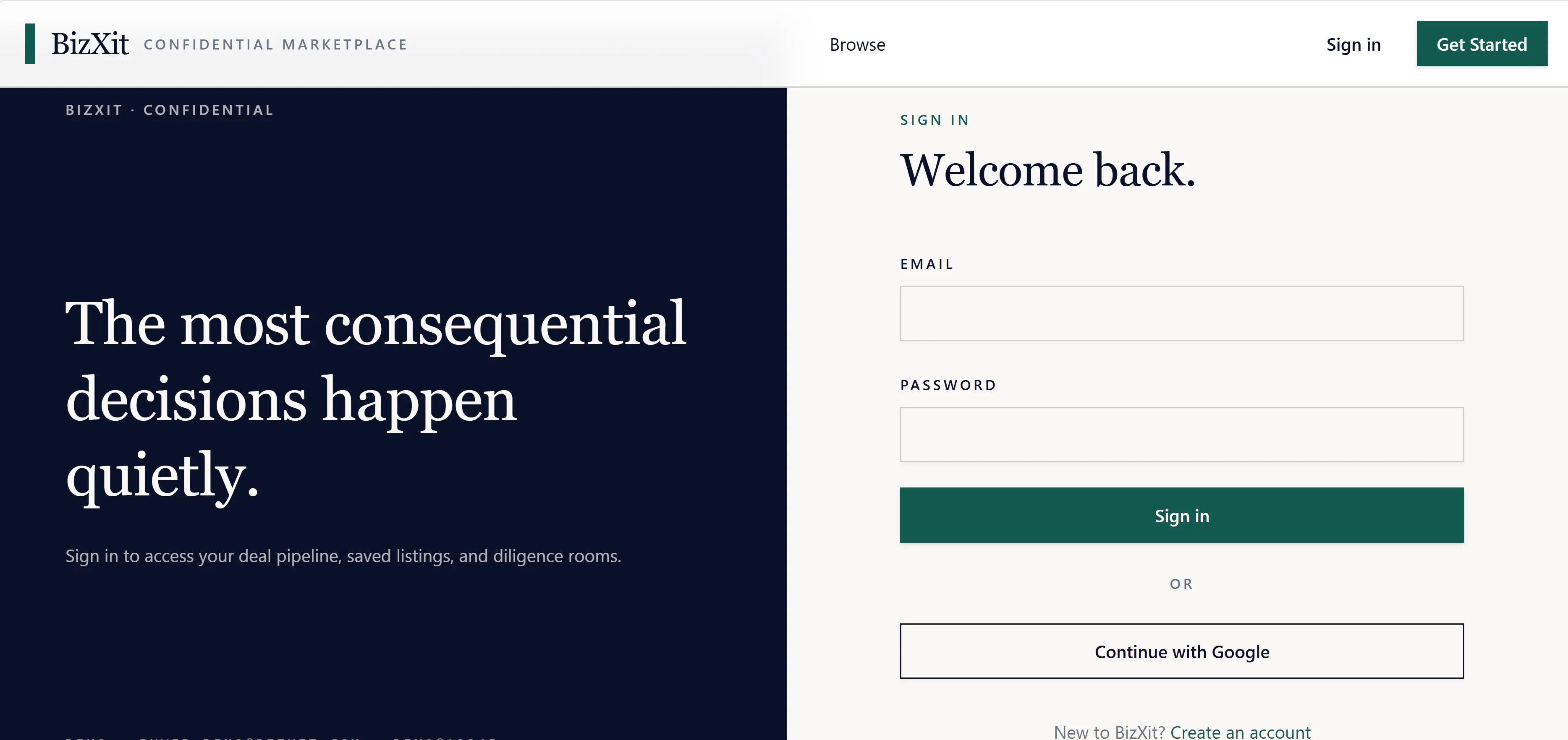 BizXit-Confidential Business Marketplace gallery image