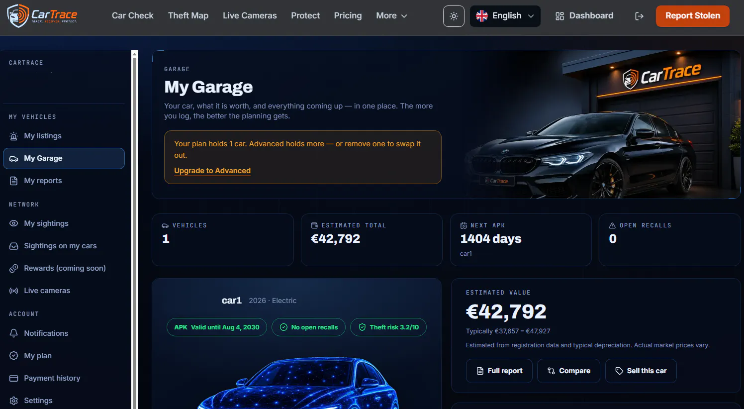CarTrace gallery image
