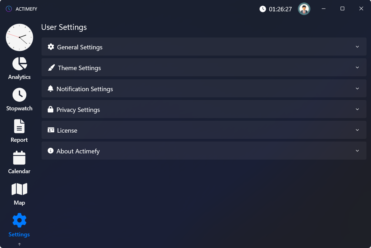 Média ACTIMEFY - Smart Time Tracker pour la productivité et la mise au point 5